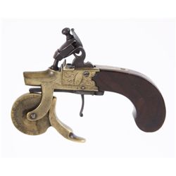 English Early 19th Century Powder TesterConverted to percussion from flint by adding  striker to jaw