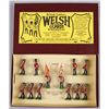 Image 1 : British Toy Soldiers "Welch Guard with Flag"12 pieces total, #4961/5000, like new in  original box.