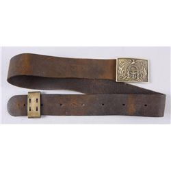 Civil War Belt and Buckle "Constitution Justice"