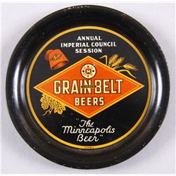Original Tin Advertiser - Grain Belt Beers"The Minneapolis Beer", slight imperfections,  near fine c