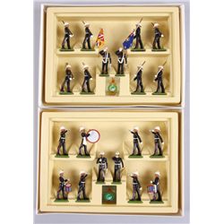 Britain Metal Model Cast Toy SoldiersHand painted, "Britain's Royal Marching  Band", 10 total p