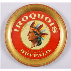 Original Tin Advertiser - Iroquois Buffalo BreweryDepicting an Iroquois Indian in the center,  great