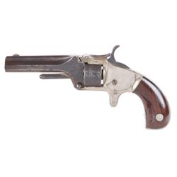 Unknown Mdl Pocket Cal .22S SN:NVSNSingle action spur trigger revolver chambered  in .22 short. Nick