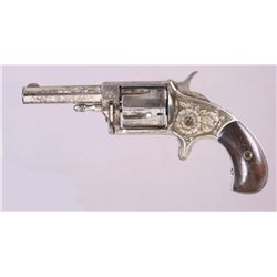 H&A Mdl Blue Jacket No.2 Cal .32 SN:4Single action spur trigger 5 shot revolver  chambered in .32 ca