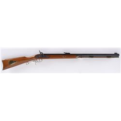 CVA Mdl Hawken Cal .50 SN:396526Reproduction of a the famous Hawken rifle in  .50 caliber. Blued 28"