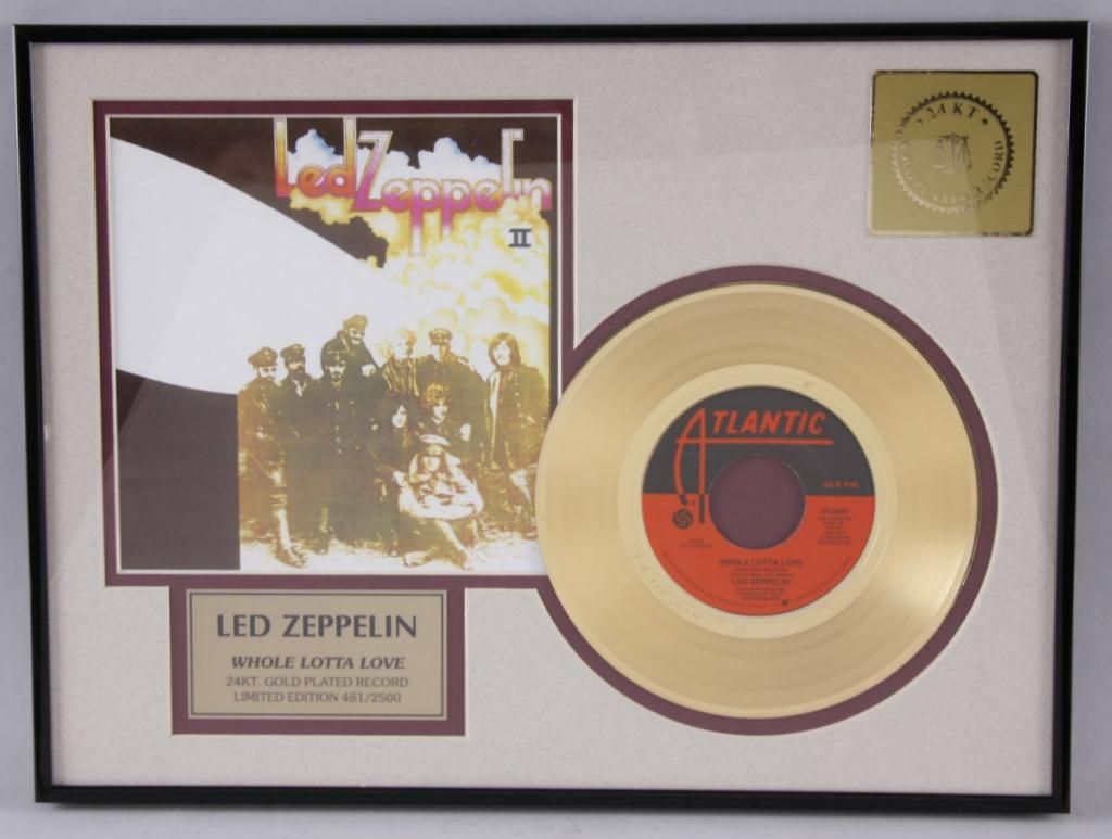 Collection of 2 Collectibles1 is a Led Zeppelin 
