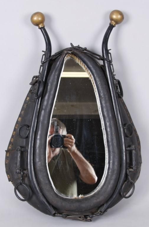 Western Horse Collar Mirror