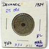 Image 1 : 1924 Denmark 25 ORE  XF+