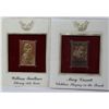 Image 2 : 24k Gold First Day Issue Stamp Sets
