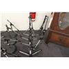 Image 1 : LOT OF 7 TRIPOD MICROPHONE STANDS