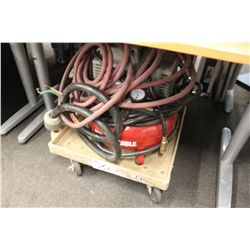 POTER CABLE ELECTRIC PANCAKE COMPRESSOR ON CART