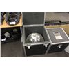 Image 1 : 16 INCH MIRROR BALL & 2 DINO STYLE CASES
