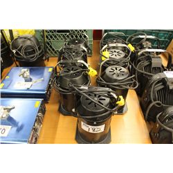 7 MAX 250 WATT STAGE LIGHTS