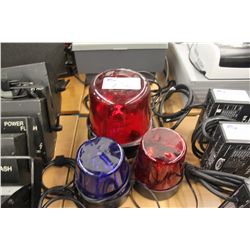 LOT OF 3 BECON LIGHTS