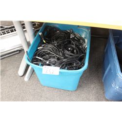BIN OF POWER CABLES