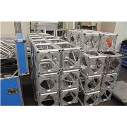 LARGE ALUMINUM STAGE AND RIGGING SYSTEM