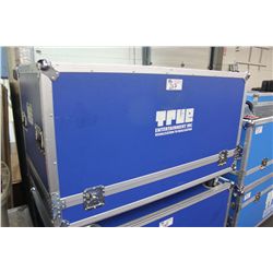 LARGE MOBILE BLUE DINO STYLE TRAVEL CASE