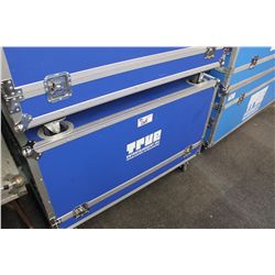 LARGE MOBILE BLUE DINO STYLE TRAVEL CASE