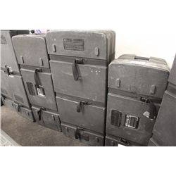 3 EMPTY DA-LITE TRAVEL CASES