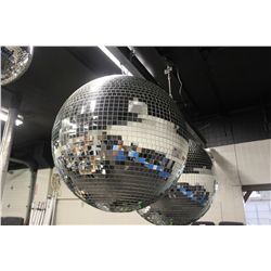 LARGE GLASS DISCO BALL