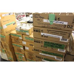 LARGE LOT OF CHAMPAGNE SAUCERS