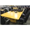 Image 1 : MAPLE 8FT RECTANGULAR CONFERENCE TABLE