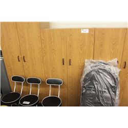 OAK 5FT STORAGE CABINET