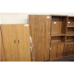 ENGLISH OAK 6FT STORAGE CABINET