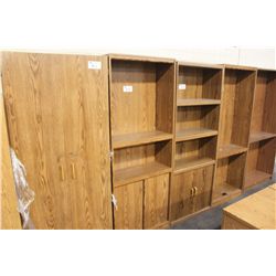 ENGLISH OAK 6FT BOOKCASE