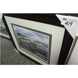 LIMITED EDITION PRINT  FOG CLEARING 1929 