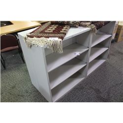 GREY 48" BOOKCASE