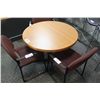 Image 1 : AUTUMN MAPLE 36" ROUND TABLE