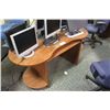 Image 1 : AMBERWOOD COMPUTER DESK