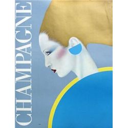 Razzia Champagne Art Print