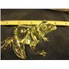 Image 1 : Hand designed Glass Mother and Baby Frogs
