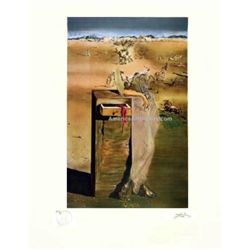 Rare Dali Espana Paris Printer Proof Signed Le W/coa