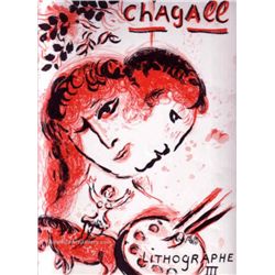 Marc Chagall Lithographe III Rare Two Prints Published