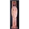 Image 1 : Primitive Tiki Woman Hand Carved Wooden Sculpture