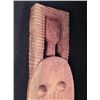 Image 2 : Primitive Tiki Woman Hand Carved Wooden Sculpture