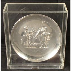 Dali Sterling Silver Plate Lincoln Dionysos of Athena