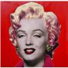 Image 1 : Fabulous! HAND SIGNED Steve Kaufman Red Marilyn Monroe