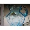 Image 1 : Fenton Aqua Blue Glass Syrup Pitcher