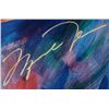 Image 3 : Michael Jordan Signed Art Print Framed -Free Throw