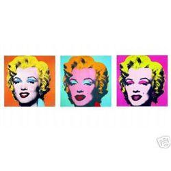 Andy Warhol Ultimate Marilyn Monroe 3 Portrait Suite!