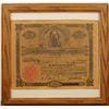 Image 1 : BUENA VISTA GOLD MINING CO STOCK CERTIFICATE 1896 FRAMD