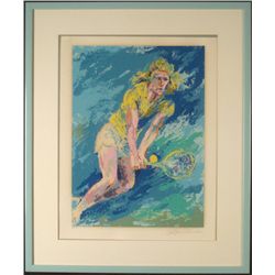 LeRoy Neiman Signed Ltd Ed Print Bjorn Borg