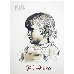 Pablo Picasso Child Portrait