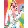 Image 1 : Splendid HAND SIGNED Steve Kaufman Britney Spears