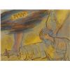 Image 2 : Reuven Rubin Signed Art Print David Interceding w/Angel