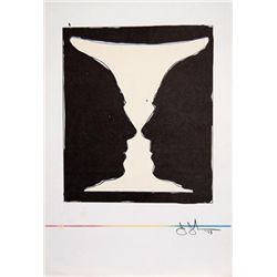 Jasper Johns Picasso as Cup 1973 Lithograph Art Print